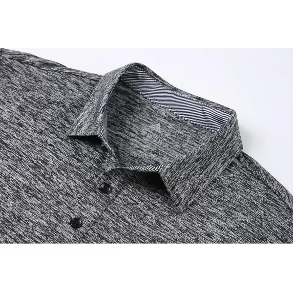 GEEK LIGHTING Golf Shirts for Men Short Sleeve Moisture Wicking Shirts Summer Casual Tops