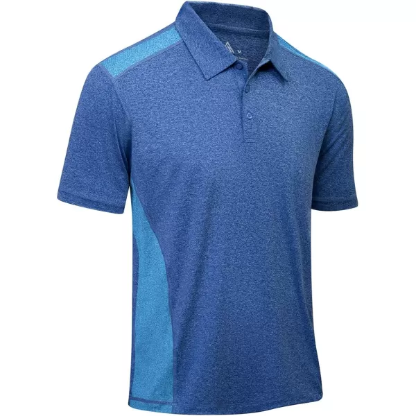 GEEK LIGHTING Golf Shirts for Men Short Sleeve Moisture Wicking Shirts Summer Casual Tops
