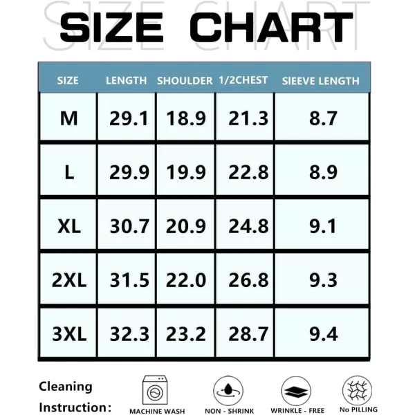 GEEK LIGHTING Golf Shirts for Men Short Sleeve Moisture Wicking Shirts Summer Casual Tops