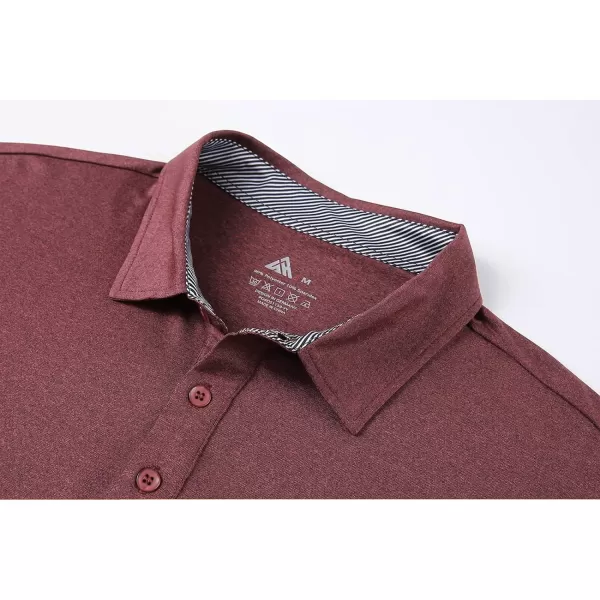 GEEK LIGHTING Golf Shirts for Men Short Sleeve Moisture Wicking Shirts Summer Casual Tops