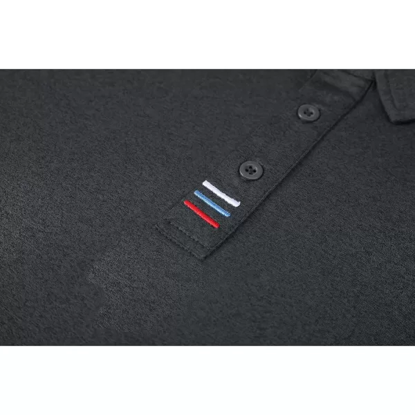 GEEK LIGHTING Golf Shirts for Men Short Sleeve Moisture Wicking Shirts Summer Casual Tops