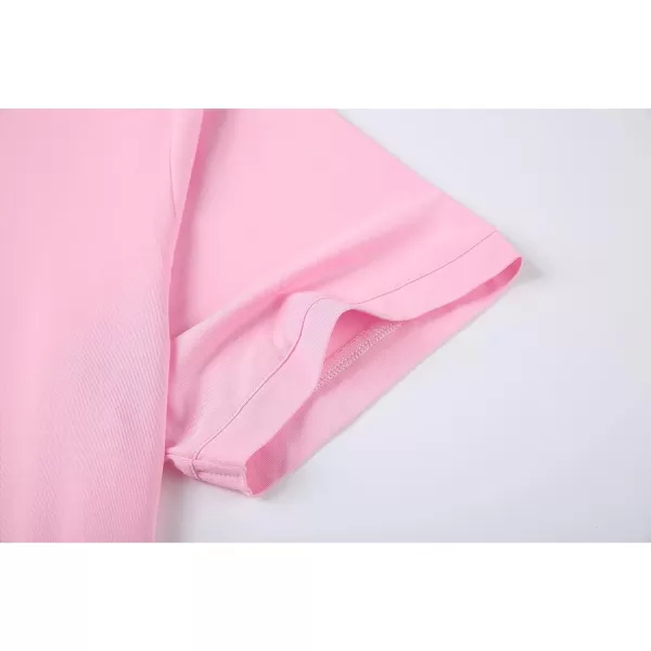 GEEK LIGHTING Golf Shirts for Men Short Sleeve Moisture Wicking Shirts Summer Casual Tops