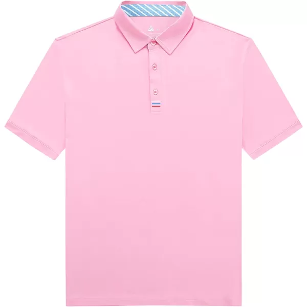 GEEK LIGHTING Golf Shirts for Men Short Sleeve Moisture Wicking Shirts Summer Casual Tops