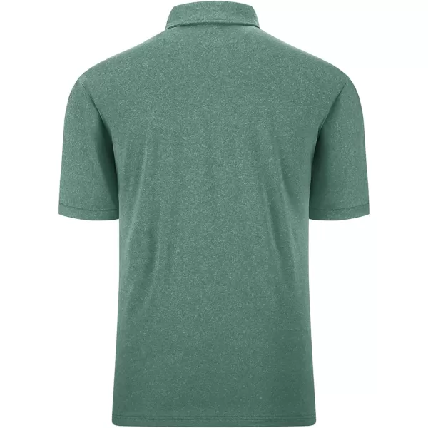 GEEK LIGHTING Golf Shirts for Men Short Sleeve Moisture Wicking Shirts Summer Casual Tops
