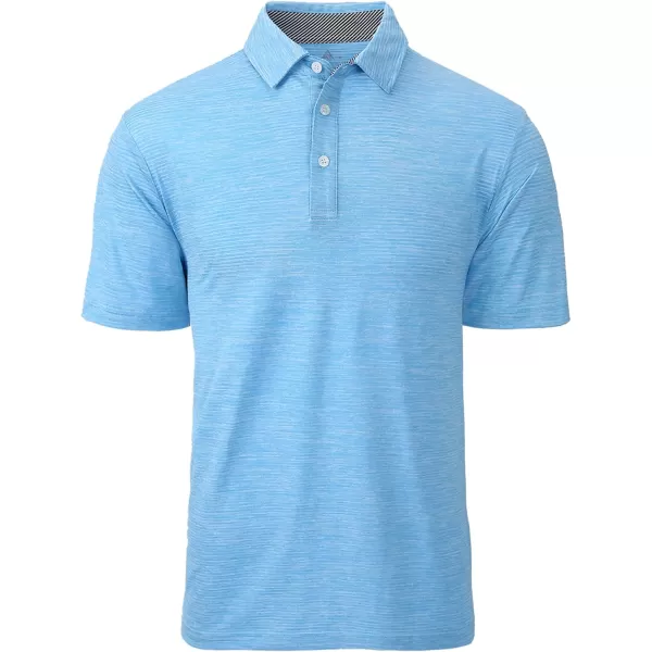 GEEK LIGHTING Golf Shirts for Men Short Sleeve Moisture Wicking Shirts Summer Casual Tops