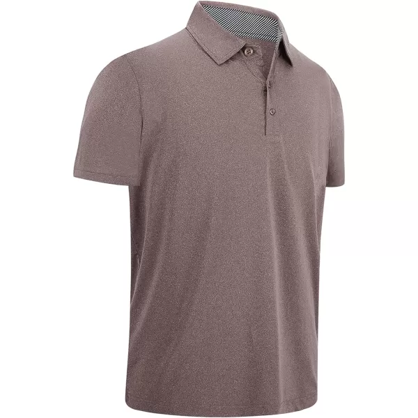 GEEK LIGHTING Golf Shirts for Men Short Sleeve Moisture Wicking Shirts Summer Casual Tops