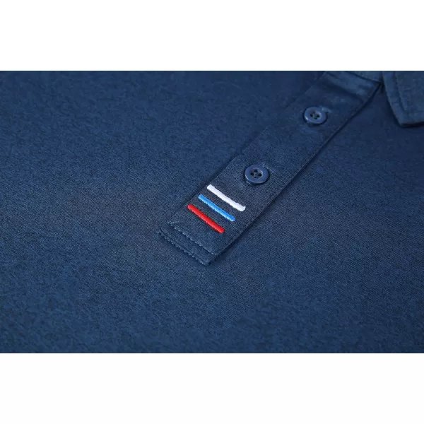 GEEK LIGHTING Golf Shirts for Men Short Sleeve Moisture Wicking Shirts Summer Casual Tops