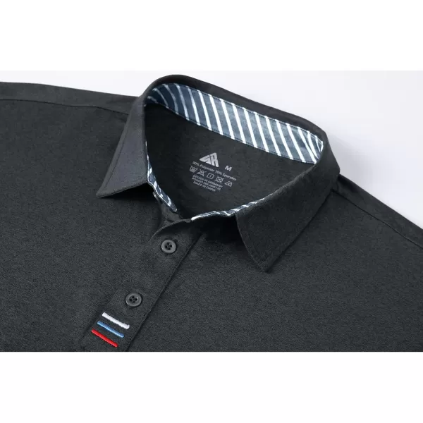 GEEK LIGHTING Golf Shirts for Men Short Sleeve Moisture Wicking Shirts Summer Casual Tops