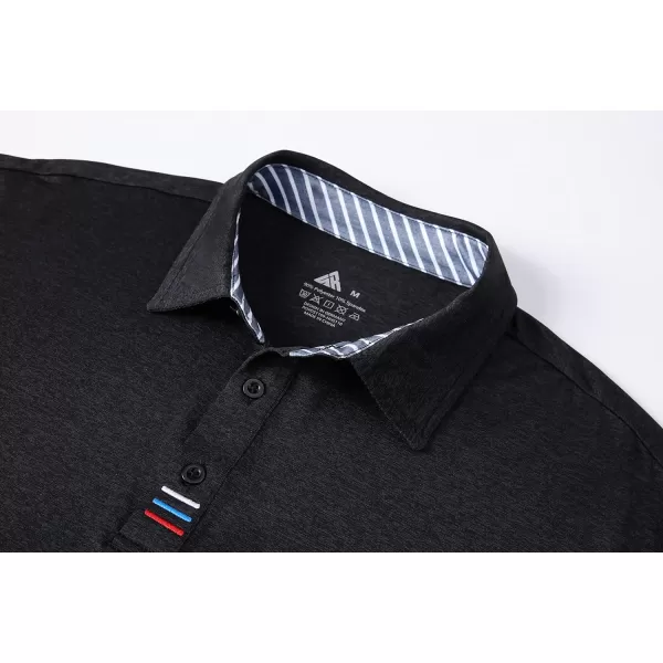 GEEK LIGHTING Golf Shirts for Men Short Sleeve Moisture Wicking Shirts Summer Casual Tops