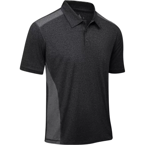 GEEK LIGHTING Golf Shirts for Men Short Sleeve Moisture Wicking Shirts Summer Casual Tops