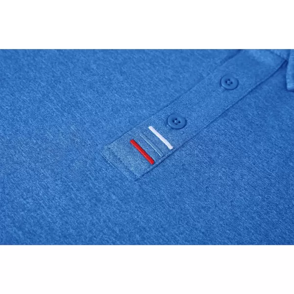 GEEK LIGHTING Golf Shirts for Men Short Sleeve Moisture Wicking Shirts Summer Casual Tops