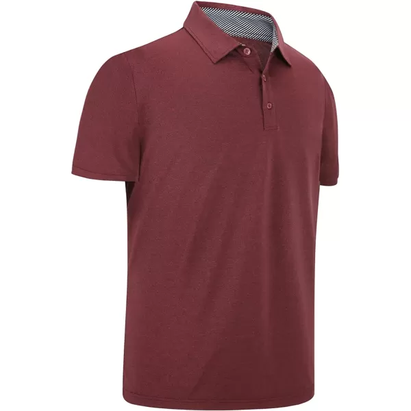 GEEK LIGHTING Golf Shirts for Men Short Sleeve Moisture Wicking Shirts Summer Casual Tops