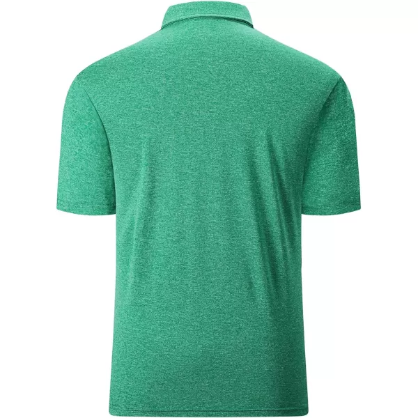 GEEK LIGHTING Golf Shirts for Men Short Sleeve Moisture Wicking Shirts Summer Casual Tops