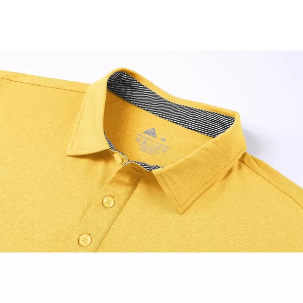 GEEK LIGHTING Golf Shirts for Men Short Sleeve Moisture Wicking Shirts Summer Casual Tops