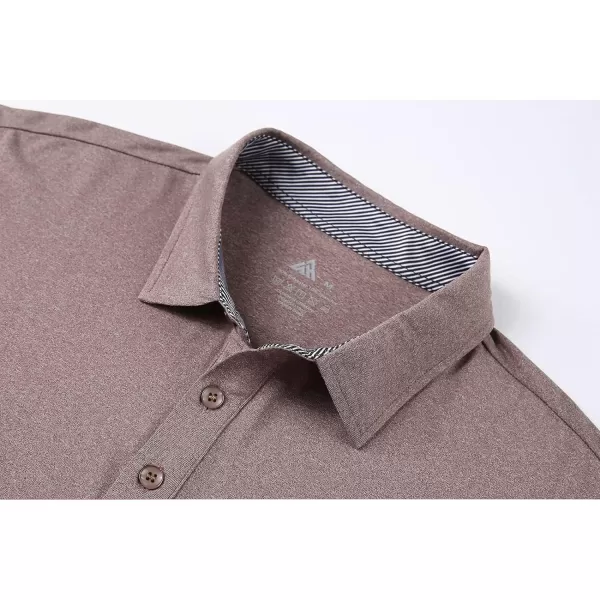 GEEK LIGHTING Golf Shirts for Men Short Sleeve Moisture Wicking Shirts Summer Casual Tops