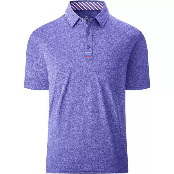GEEK LIGHTING Golf Shirts for Men Short Sleeve Moisture Wicking Shirts Summer Casual Tops
