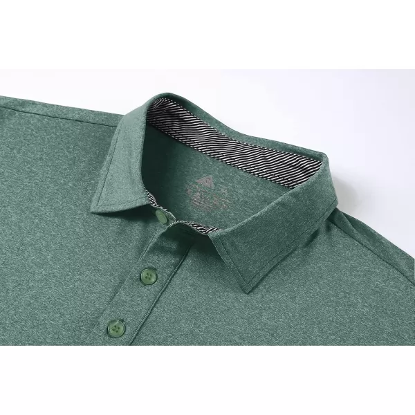 GEEK LIGHTING Golf Shirts for Men Short Sleeve Moisture Wicking Shirts Summer Casual Tops