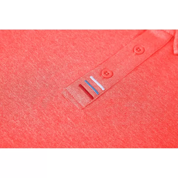 GEEK LIGHTING Golf Shirts for Men Short Sleeve Moisture Wicking Shirts Summer Casual Tops