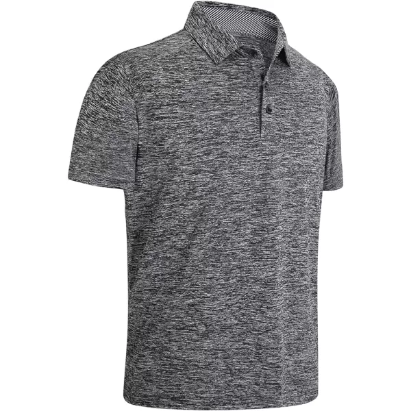 GEEK LIGHTING Golf Shirts for Men Short Sleeve Moisture Wicking Shirts Summer Casual Tops