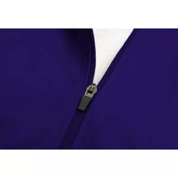 GEEK LIGHTING Hoodies for Men Fleece Sherpa Lined Jacket Zip Up Sweatshirts Heavyweight Warm Coat Winter Sweaters