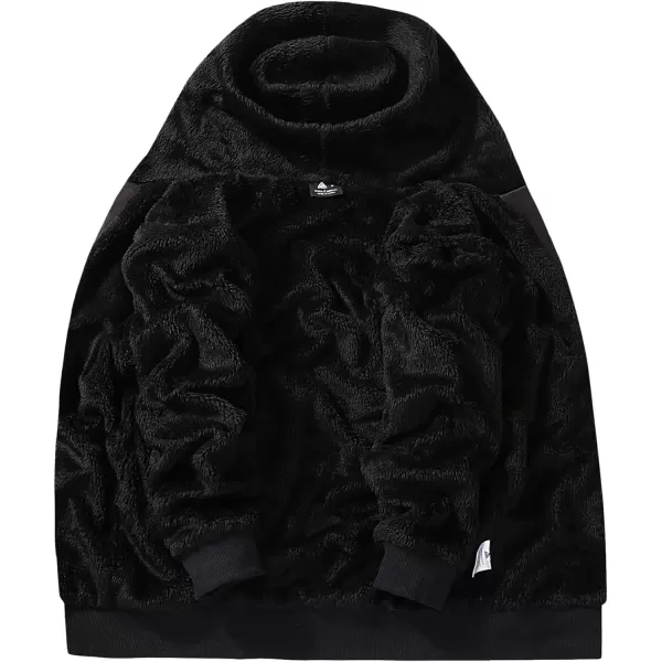 GEEK LIGHTING Hoodies for Men Fleece Sherpa Lined Jacket Zip Up Sweatshirts Heavyweight Warm Coat Winter Sweaters