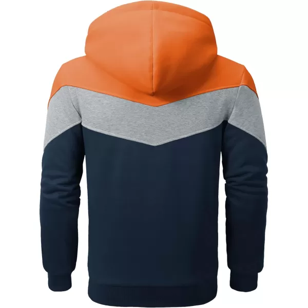 GEEK LIGHTING Hoodies for Men Heavyweight Fleece Sweatshirt - Full Zip Up Thick Sherpa Lined