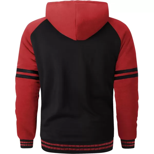 GEEK LIGHTING Hoodies for Men Heavyweight Fleece Sweatshirt - Full Zip Up Thick Sherpa Lined