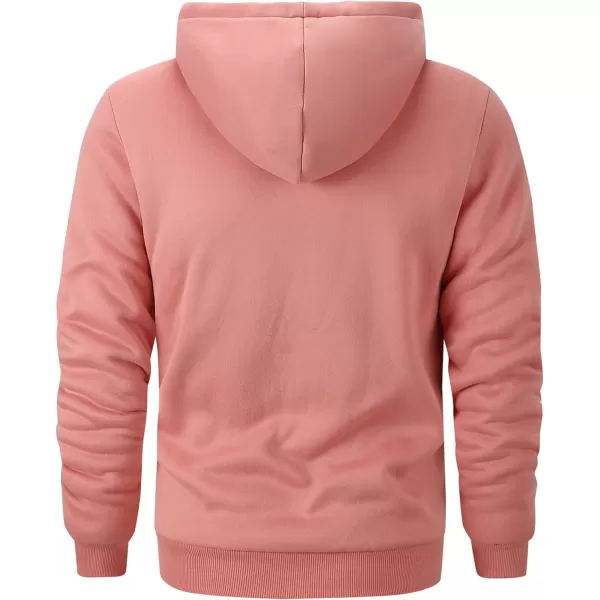 GEEK LIGHTING Hoodies for Men Heavyweight Fleece Sweatshirt - Full Zip Up Thick Sherpa Lined