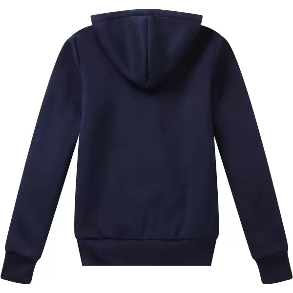 GEEK LIGHTING Hoodies for Women Sherpa Lined Winter Fleece Sweatshirt - Full Zip Up Thick