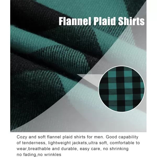GEEK LIGHTING Men's Flannel Shirt Plaid Hoodie Long Sleeve Fall Casual Button Down Shirts Jacket