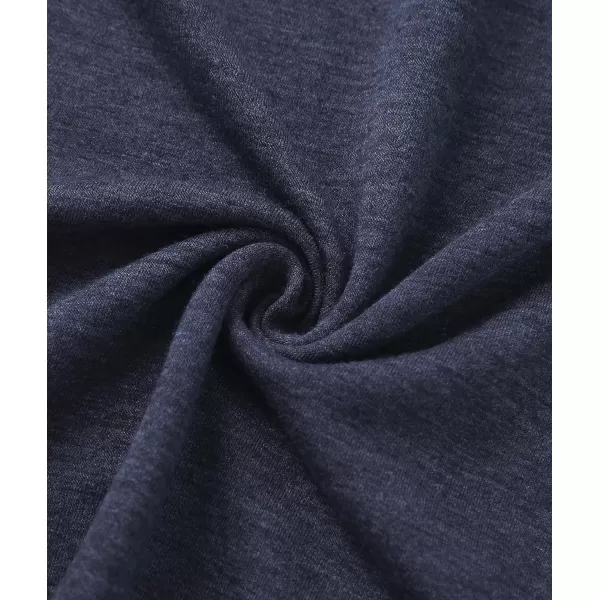GEEK LIGHTING Men's Long Sleeve Henley Shirt Casual Button Basic T Shirts Regular Fit Neck Tee