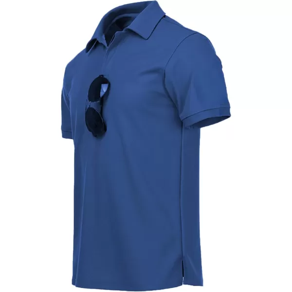 GEEK LIGHTING Mens Polo Shirt Sport Casual Short Sleeve Golf Tennis T-Shirt
