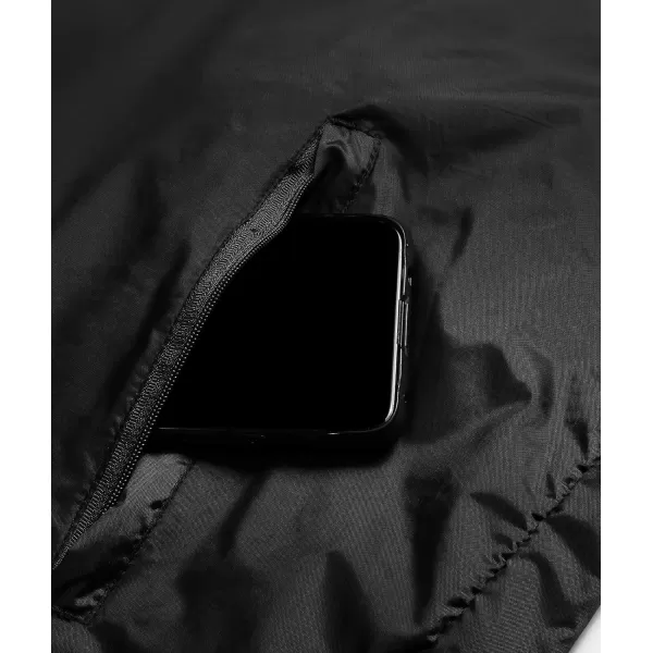 GEEK LIGHTING Men's Waterproof Hooded Rain Jacket, Lightweight Packable Raincoat for Outdoor, Camping, Travel