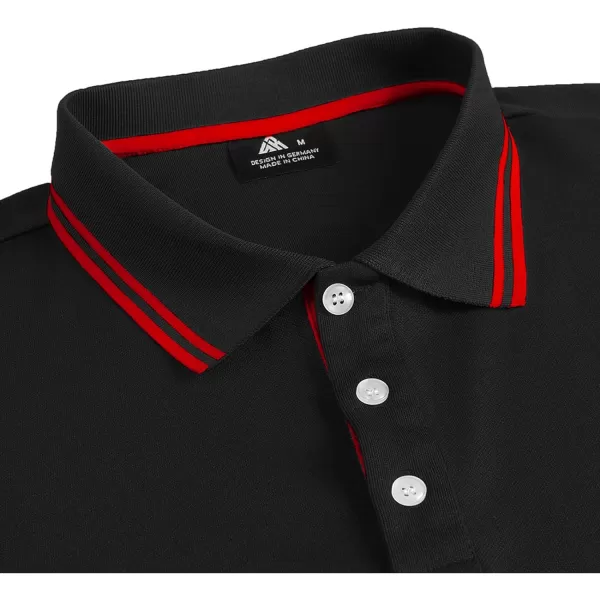 GEEK LIGHTING Polo Shirts for Men Short Sleeve Summer Causal Collared Golf Tennis T-Shirt
