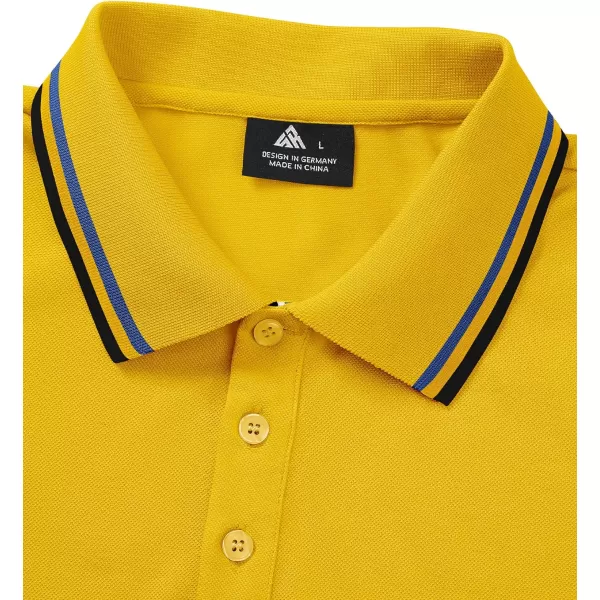 GEEK LIGHTING Polo Shirts for Men Short Sleeve Summer Causal Collared Golf Tennis T-Shirt