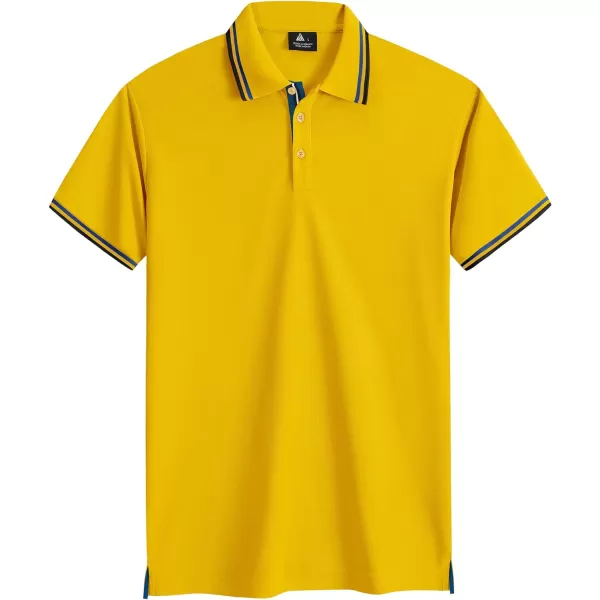 GEEK LIGHTING Polo Shirts for Men Short Sleeve Summer Causal Collared Golf Tennis T-Shirt