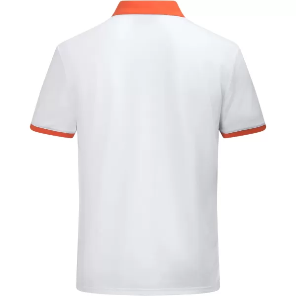 GEEK LIGHTING Polo Shirts for Men Short Sleeve Summer Causal Collared Golf Tennis T-Shirt