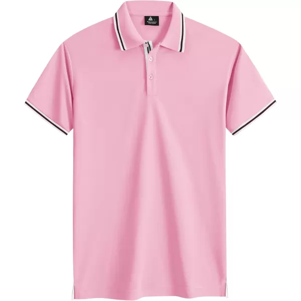 GEEK LIGHTING Polo Shirts for Men Short Sleeve Summer Causal Collared Golf Tennis T-Shirt