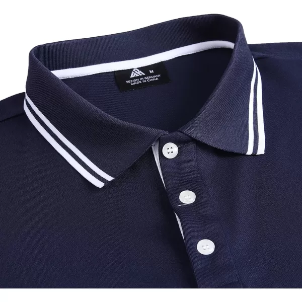 GEEK LIGHTING Polo Shirts for Men Short Sleeve Summer Causal Collared Golf Tennis T-Shirt
