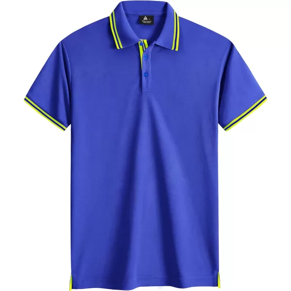 GEEK LIGHTING Polo Shirts for Men Short Sleeve Summer Causal Collared Golf Tennis T-Shirt