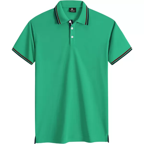 GEEK LIGHTING Polo Shirts for Men Short Sleeve Summer Causal Collared Golf Tennis T-Shirt