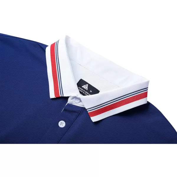 GEEK LIGHTING Polo Shirts for Men Short Sleeve Summer Causal Collared Golf Tennis T-Shirt