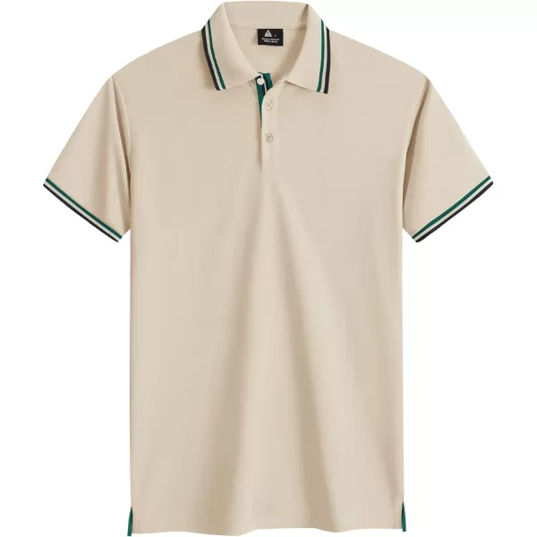 GEEK LIGHTING Polo Shirts for Men Short Sleeve Summer Causal Collared Golf Tennis T-Shirt