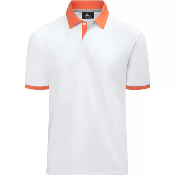 GEEK LIGHTING Polo Shirts for Men Short Sleeve Summer Causal Collared Golf Tennis T-Shirt