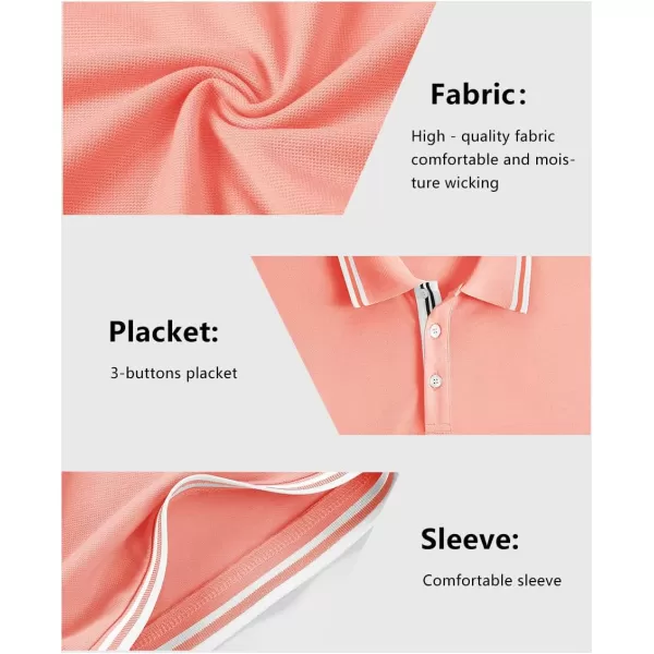 GEEK LIGHTING Polo Shirts for Men Short Sleeve Summer Causal Collared Golf Tennis T-Shirt