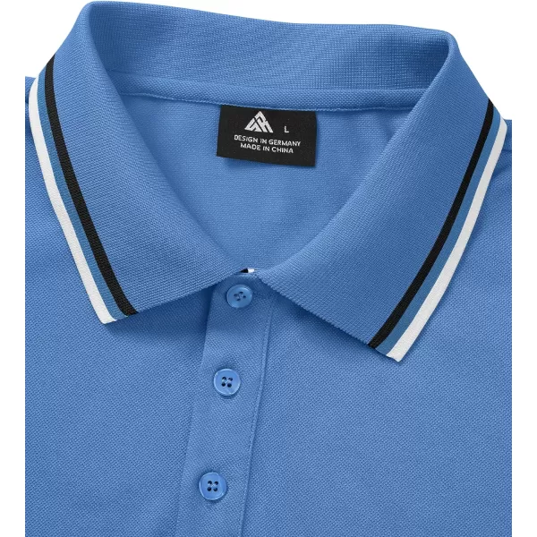 GEEK LIGHTING Polo Shirts for Men Short Sleeve Summer Causal Collared Golf Tennis T-Shirt