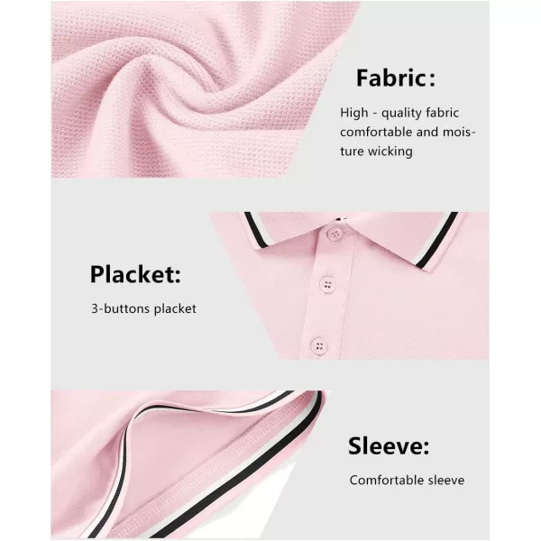 GEEK LIGHTING Polo Shirts for Men Short Sleeve Summer Causal Collared Golf Tennis T-Shirt