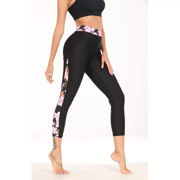 GEEK LIGHTING Swim Pants for Women Long Swimming Leggings SPF Swim Tights Rash Guard Water Wetsuit Dive Kayaking Pants