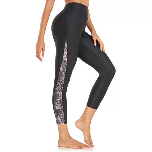 GEEK LIGHTING Swim Pants for Women Long Swimming Leggings SPF Swim Tights Rash Guard Water Wetsuit Dive Kayaking Pants