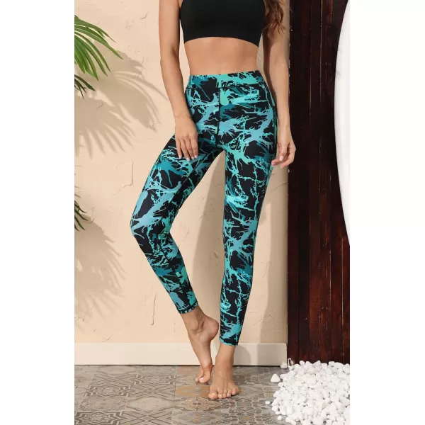 GEEK LIGHTING Swim Pants for Women Long Swimming Leggings SPF Swim Tights Rash Guard Water Wetsuit Dive Kayaking Pants
